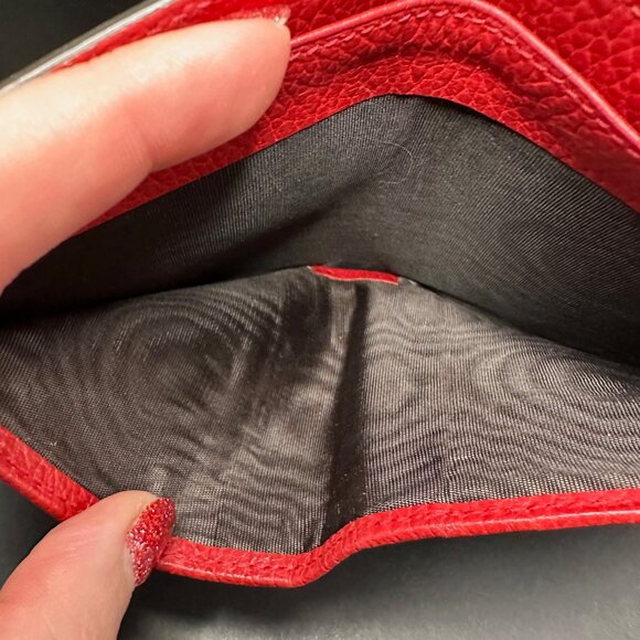 Gucci Bifold‎ Wallet with Coin Pocket Interlocking Logo Wallet - EUC - Picture 6 of 8